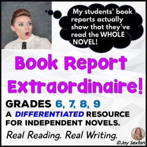 Looking for the perfect book response assignment? This Book Report Extraordinaire offers choice for different learning styles, works great for reading workshop, and builds in accountability.