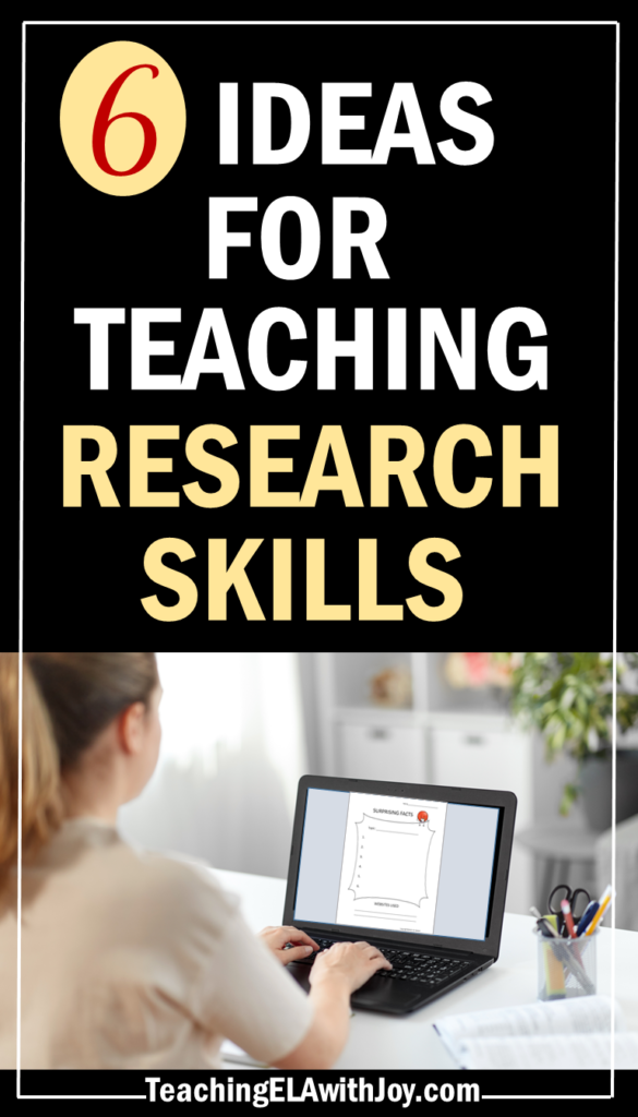 research skills of teachers